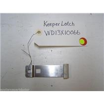 GE DISHWASHER WD13X10066 WD13X10019 LATCH KEEPER USED PART ASSEMBLY