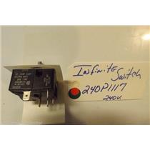 GE STOVE 240P1117 Infinite Switch 240v  used part