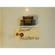 Magic Chef  STOVE 7412P005-60  Ballast  used