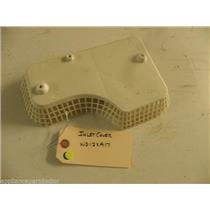 GE DISHWASHER WD12X417 INLET COVER USED PART ASSEMBLY F/S