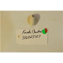 FRIGIDAIRE Stove 316025107 Knob-control,   USED PART
