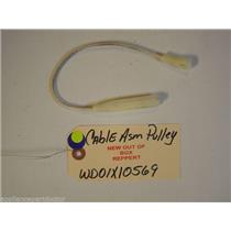 GE DISHWASHER WD01X10569 Cable Asm Pulley   NEW W/O BOX