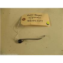 GE DISHWASHER WD01X10297 MOTOR HANGER W/ GROMMET USED PART ASSEMBLY F/S
