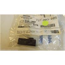 WHIRLPOOL ADMIRL DISHWASHER 3135-0002 Interlock Switch   NEW IN BAG