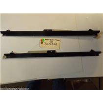 FRIGIDAIRE Stove  316408201 Shield,door Filler ,black ,(2) USED
