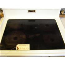 WHIRLPOOL  STOVE 3176523  Cooktop (white)  USED PART