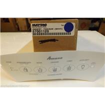 MAYTAG AMANA REFRIGERATOR 67001120 Insert, Facade (wht)   NEW IN BOX