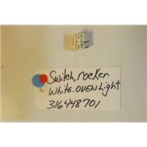 FRIGIDAIRE Stove  316448701 Switch,rocker ,white ,oven Light USED PART