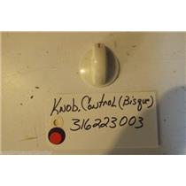 FRIDIGDARE  STOVE 316223003 Knob,control  USED PART