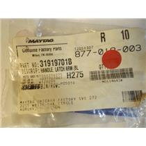 Maytag Amana Stove  31919701B  Handle, Latch Arm (black)  NEW IN BOX