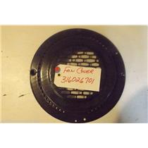 KENMORE  STOVE 316026701  Fan cover   used part