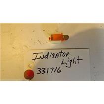 KENMORE OVEN 331716  indicator light  USED PART