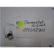 ELECTROLUX  DISHWASHER 154642901 HI LIMIT THERMOSTAT USED PART ASSEMBLY