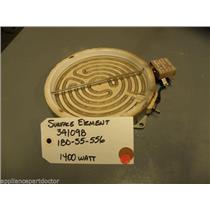 STOVE 341098 180-5-556 Surface Element 1400 Watt  used