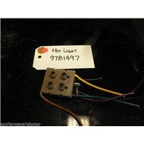 Kitchen Aid STOVE 9781497 Hot Light used