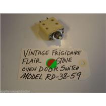 Model RD-38-59 Vintage Frigidaire Flair Stove Oven Door Switch