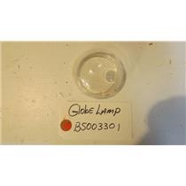 AMANA  STOVE B5003301 Globe-lamp used part