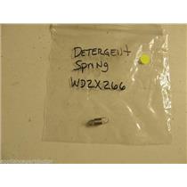 HOTPOINT DISHWASHER WD2X266 DETERGENT SPRING USED PART ASSEMBLY F/S