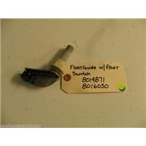 FRIDGIDAIRE DISHWASHER 8014871 8016030 FLOAT GUIDE  W/ SWITCH USED PART