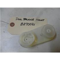 KITCHEN AID DISHWASHER 8270021 DOOR BALANCE MOUNT USED PART ASSEMBLY