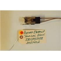 TAPPAN  Stove 5303935058  3051402    Burner element termimal block  used part