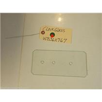 Hotpoint STOVE  WB36X767  Clock Glass   used part