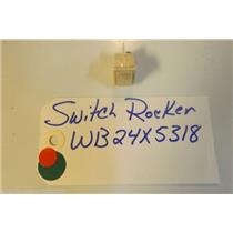 GE STOVE WB24X5318 Switch - Rocker Almond  used part