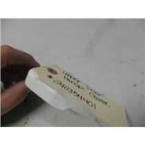 FRIGIDAIRE 2 DOOR REFRIGERATOR 240354401 "WHITE" UPPER HINGE COVER USED PART