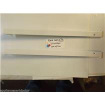 AMANA Stove 309458W 309457W End Cap, Rt, Lt (wht)  used