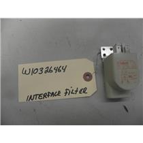 MAYTAG FRONT LOAD WASHER W10326464 INTERFACE FILTER USED PART ASSEMBLY