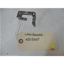 GE DISHWASHER WD13X67 LATCH KEEPER USED PART ASSEMBLY