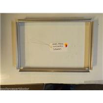 WHIRLPOOL Stove  W10316950 3186289 Frame, Glass  USED PART