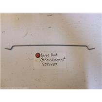 KITCHEN AID STOVE 9781459 Rod, Large Ceran Element USED PART