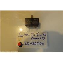 FRIDIGDARE  STOVE 316436000 Switch,infinite USED PART