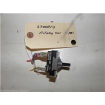 MAYTAG WASHER 27001114 4 POS ROTARY SWITCH USED PART ASSEMBLY FREE SHIPPING