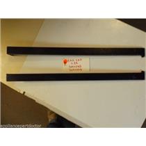 AMANA STOVE 309458B 309457B End Cap  LEFT & RIGHT  used part