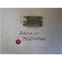 MAGIC CHEF  STOVE 7412P005-60  Ballast   USED