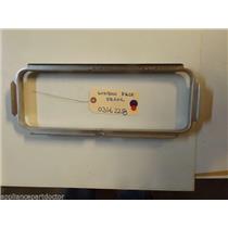 AMANA STOVE 0316228 Frame, Window Pack  used PART
