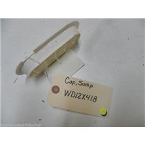 GE DISHWASHER WD12X418 SUMP CAP USED PART ASSEMBLY