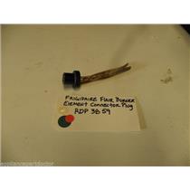 FRIGIDAIRE FLAIR BURNER ELEMENT CONNECTOR PLUG FRIGIDAIRE MODEL RDP 38 - 59