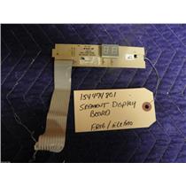 FRIDGIDAIRE ELECTROLUX DISHWASHER 154474801 SEGMENT DISPLAY BOARD USED PART F/S