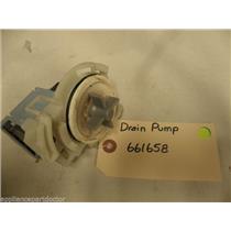 KENMORE DISHWASHER 661658 DRAIN PUMP USED PART ASSEMBLY