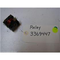 WHIRLPOOL DISHWASHER 3369447 RELAY USED PART ASSEMBLY