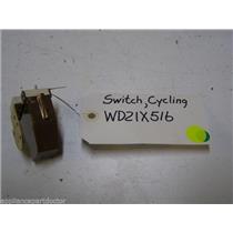 GE DISHWASHER WD21X516 CYCLING SWITCH USED PART ASSEMBLY