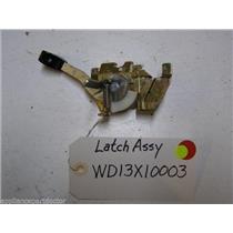 HOTPOINT DISHWASHER WD13X10003 LATCH USED PART ASSEMBLY