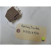 GE DISHWASHER WD21X516 CYCLING SWITCH USED PART ASSEMBLY