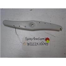 GE DISHWASHER WD22X10045 UPPER SPRAY ARM USED PART ASSEMBLY