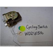 GE DISHWASHER WD21X516 CYCLING SWITCH USED PART ASSEMBLY