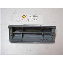 MAYTAG DISHWASHER 911597 DOOR VENT USED PART ASSEMBLY
