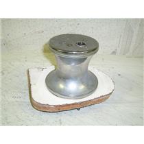 Boaters Resale Shop Of Tx 1304 0105.47 VINTAGE CHROME WINCH WITH SQUARE SOCKET